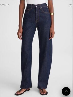 Madewell The Balloon Jean in Rinse Regenagri Cotton